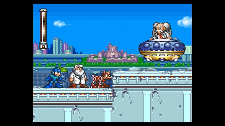 Mega Man 7 (1995) gameplay screenshot 1