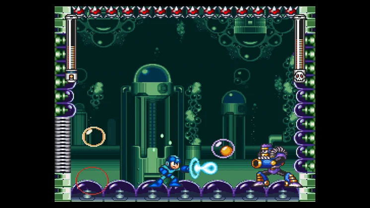 Mega Man 7 (1995) gameplay screenshot 2