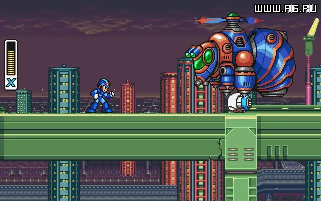Mega Man X (1993) gameplay screenshot 2