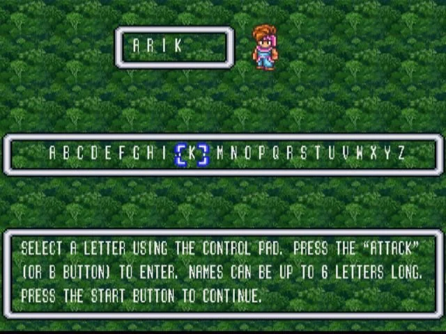 Secret of Mana gameplay screenshot 1