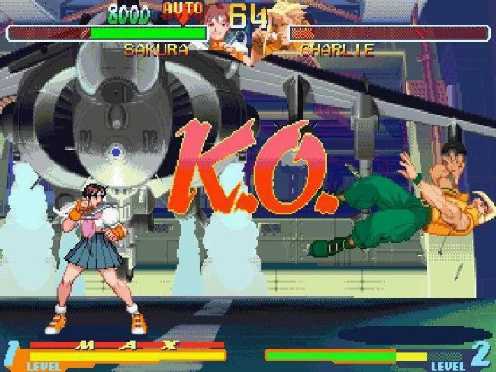 Street Fighter Alpha 2 gameplay screenshot 1