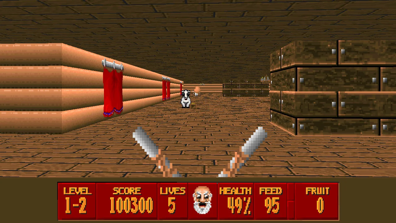 Super 3-D Noah's Ark gameplay screenshot 0