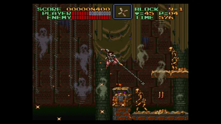Super Castlevania IV gameplay screenshot 0