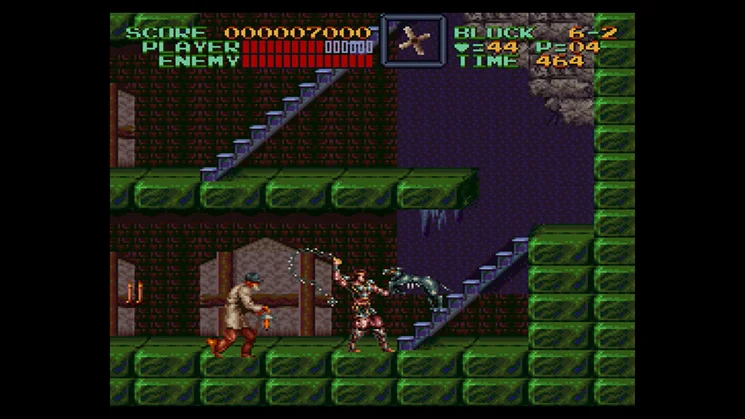 Super Castlevania IV gameplay screenshot 1