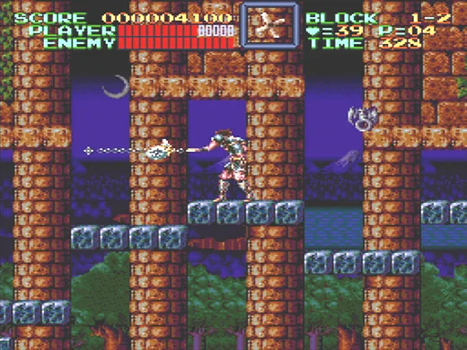 Super Castlevania IV gameplay screenshot 5