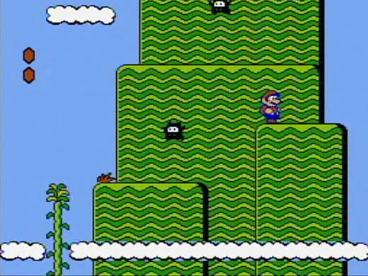 Super Mario Bros. 2 gameplay screenshot 3