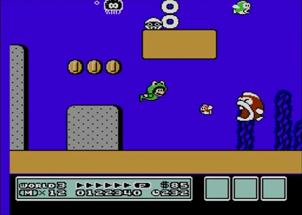 Super Mario Bros. 3 gameplay screenshot 0