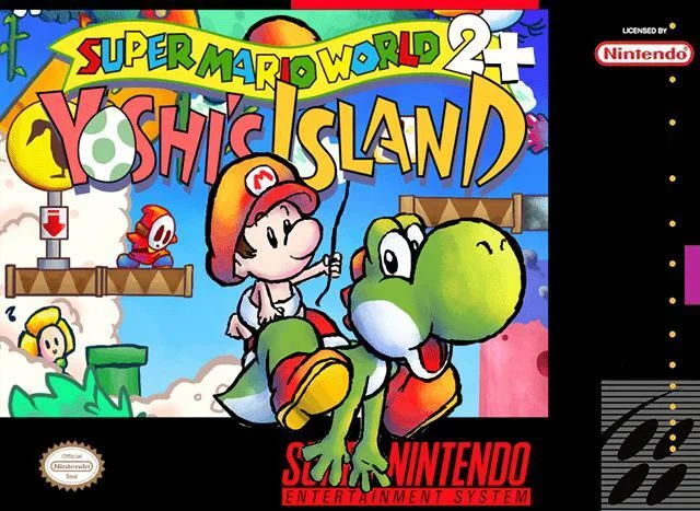 Capa de Super Mario World 2: Yoshi's Island