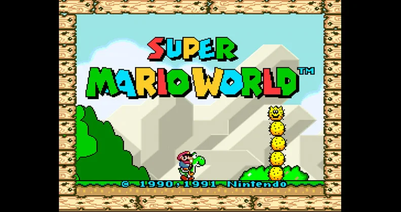 Super Mario World gameplay screenshot 0