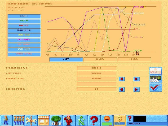 Theme Park gameplay screenshot 3