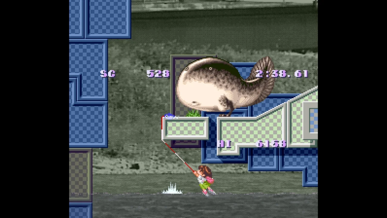 Umihara Kawase gameplay screenshot 1