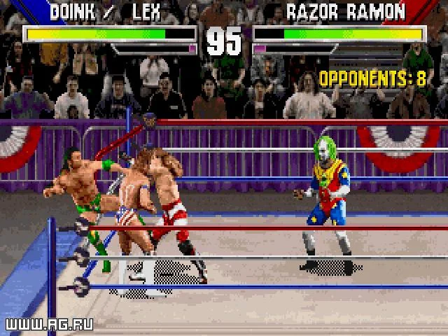 WWF WrestleMania: The Arcade Game gameplay screenshot 0