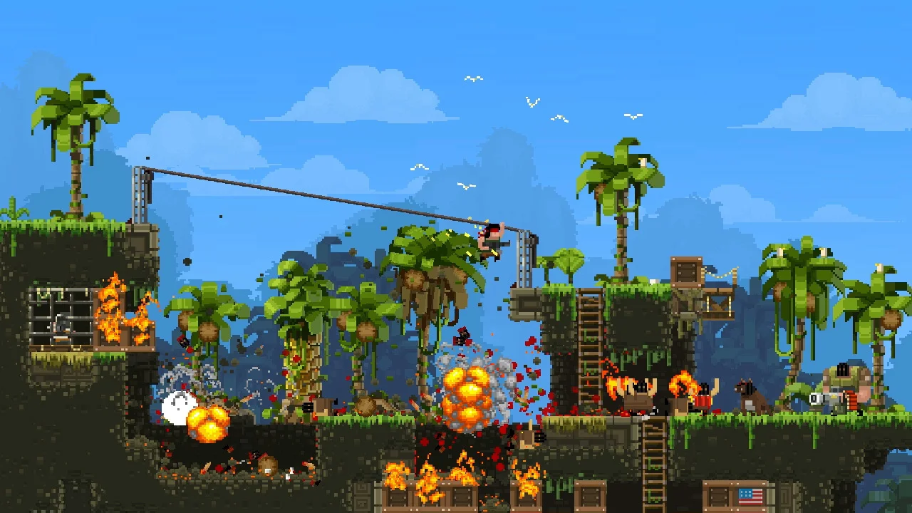 Broforce gameplay screenshot 0