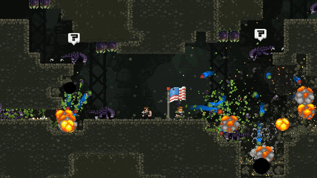 Broforce gameplay screenshot 1