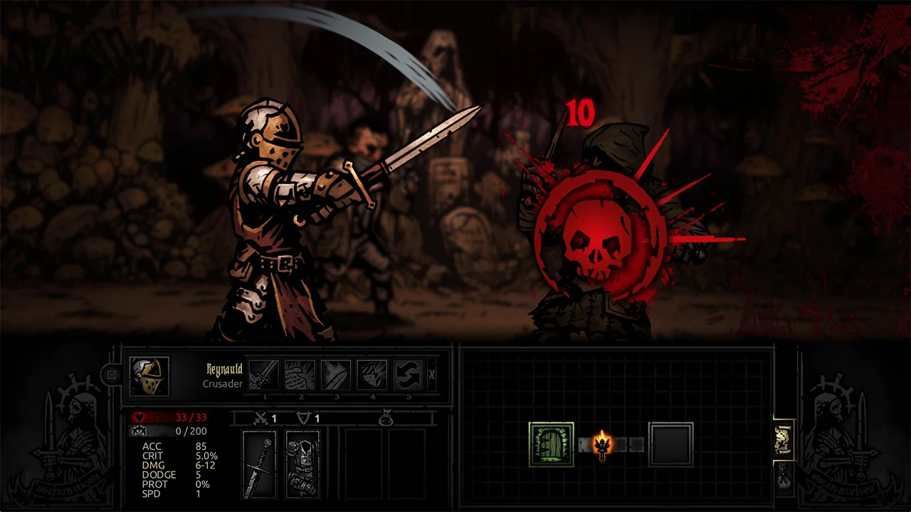 Darkest Dungeon gameplay screenshot 0