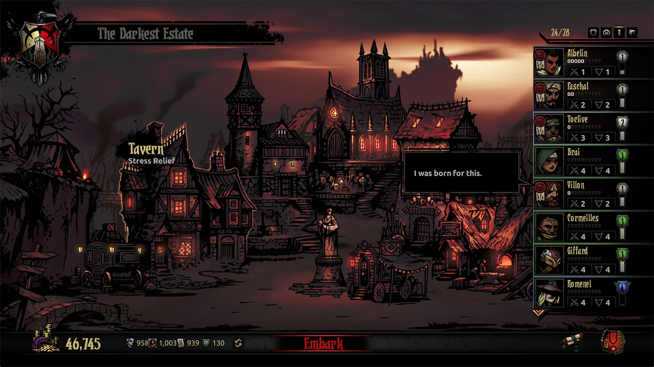 Darkest Dungeon gameplay screenshot 4