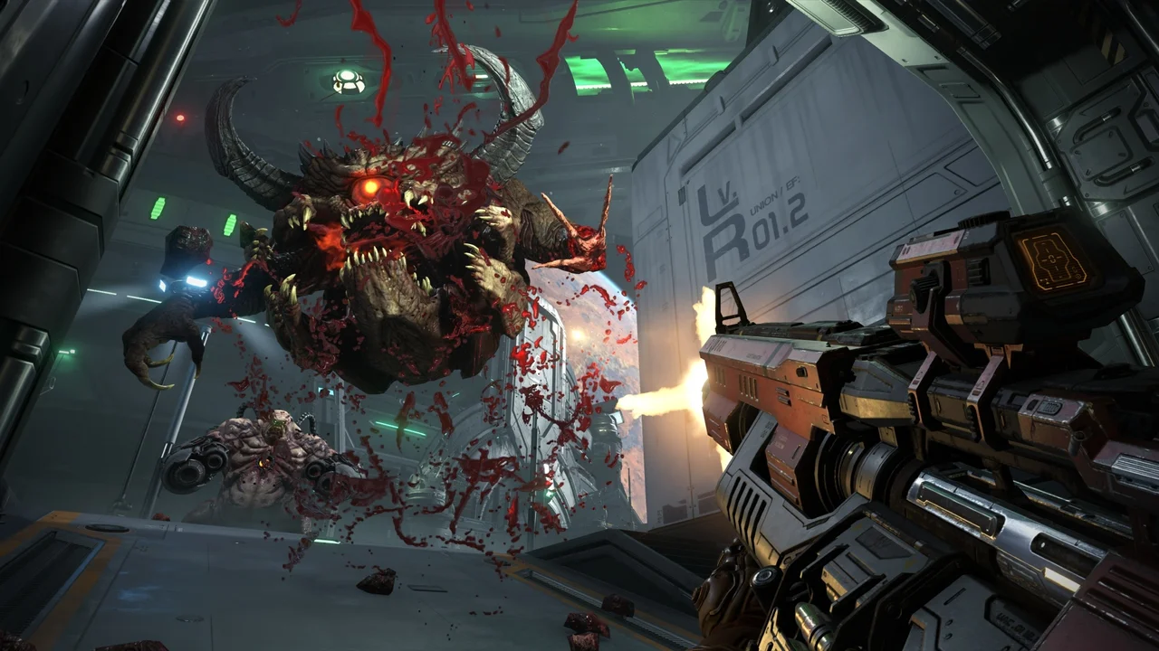 DOOM Eternal gameplay screenshot 1
