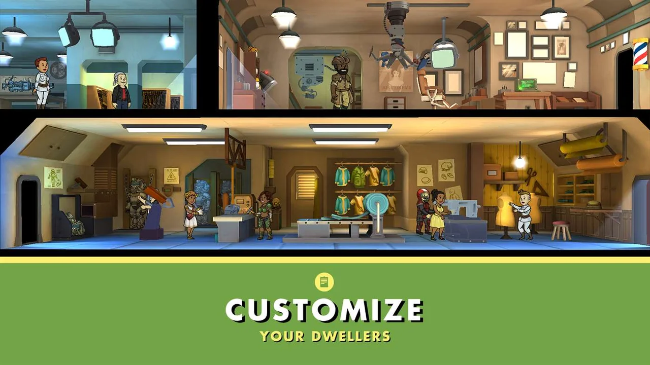 Fallout Shelter gameplay screenshot 2