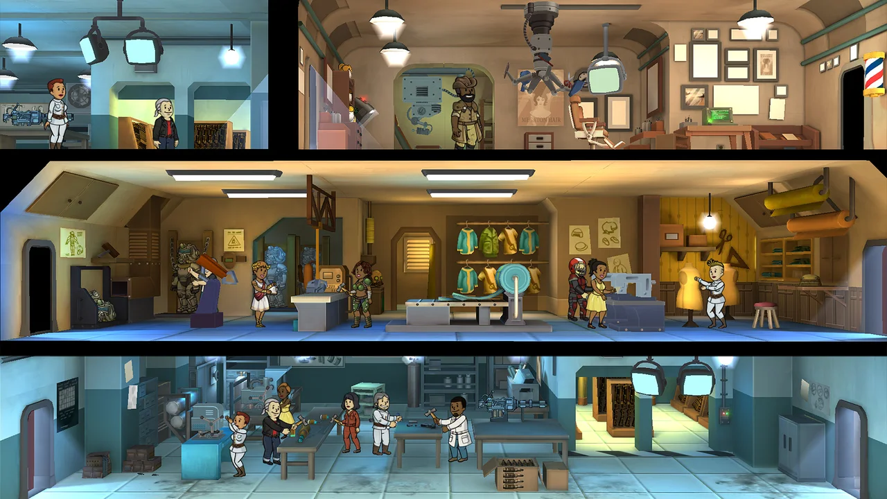 Fallout Shelter gameplay screenshot 5
