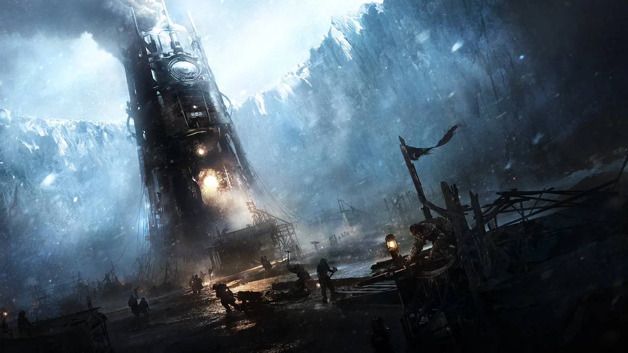 Capa de Frostpunk