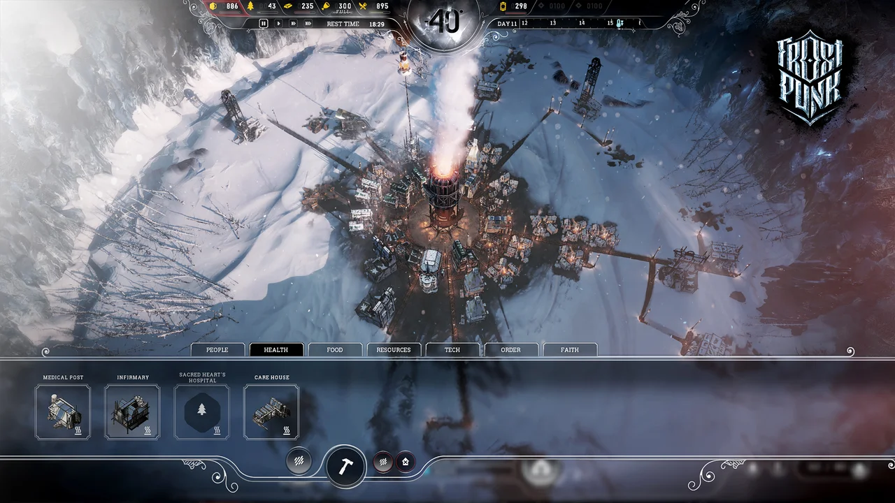 Frostpunk gameplay screenshot 4