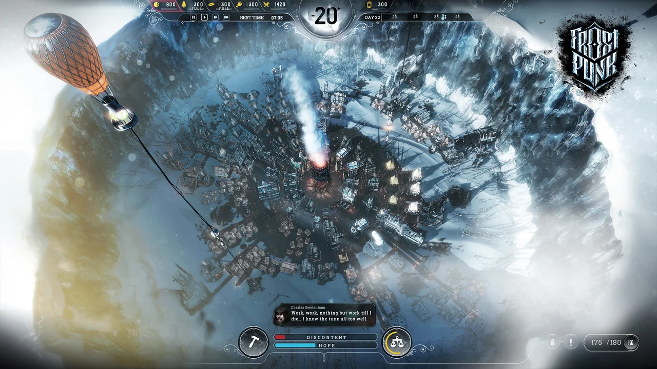 Frostpunk gameplay screenshot 5