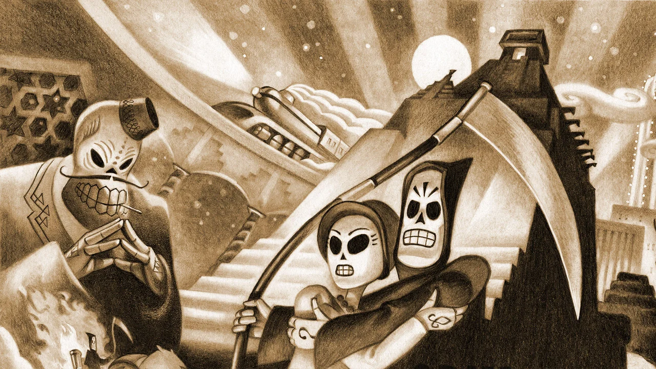 Capa de Grim Fandango Remastered