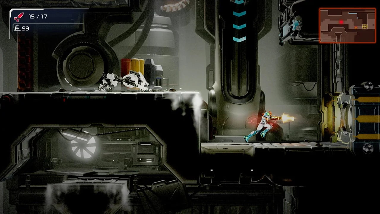 Metroid Dread gameplay screenshot 1
