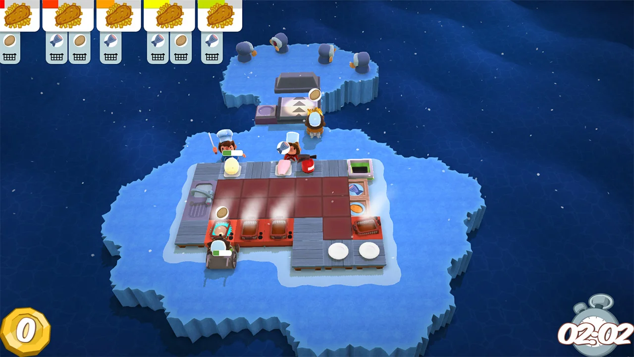 Overcooked gameplay screenshot 1