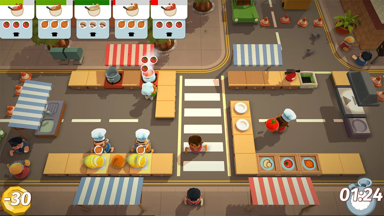 Overcooked gameplay screenshot 2