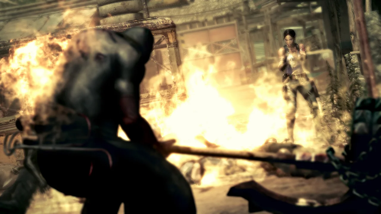 Resident Evil 5 gameplay screenshot 3