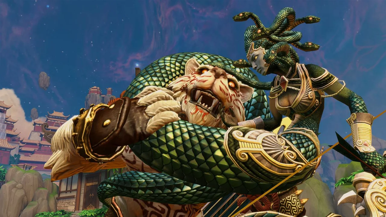 SMITE gameplay screenshot 1