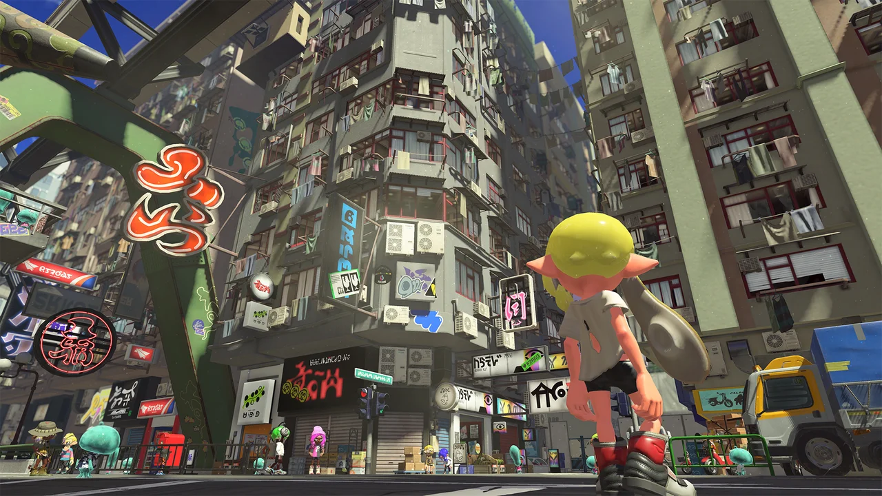 Splatoon 3 gameplay screenshot 1