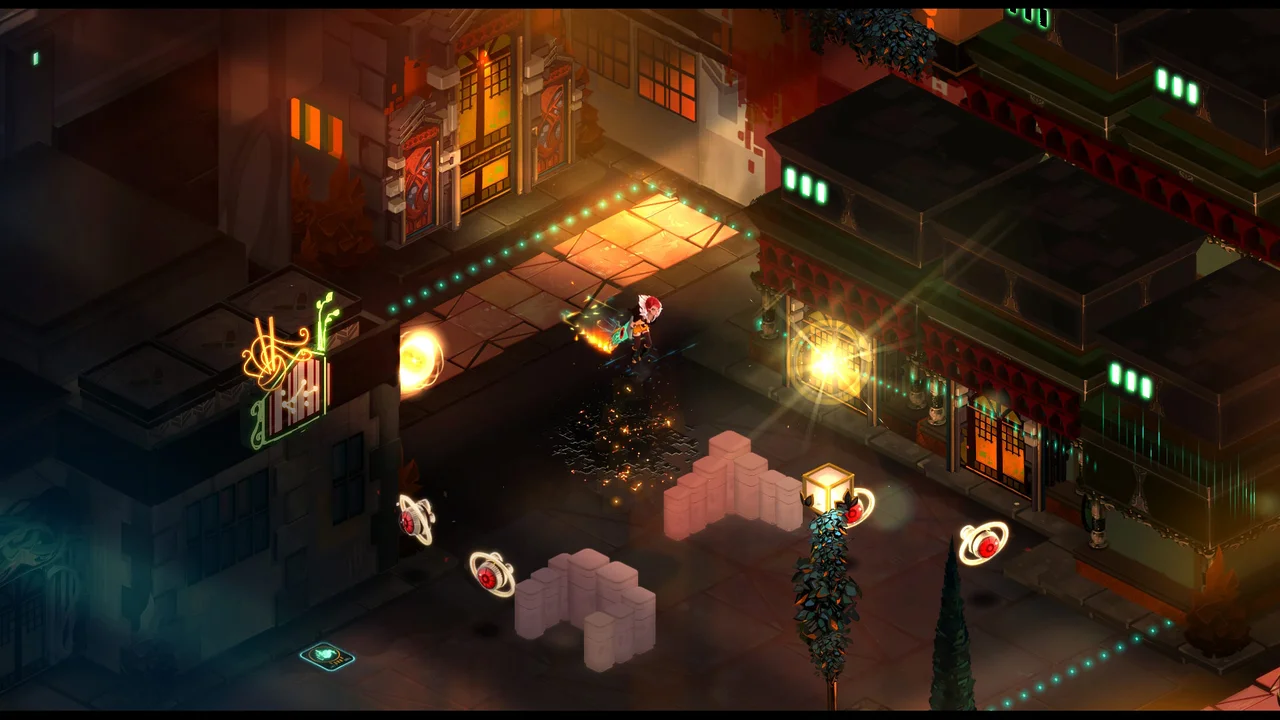 Transistor gameplay screenshot 1