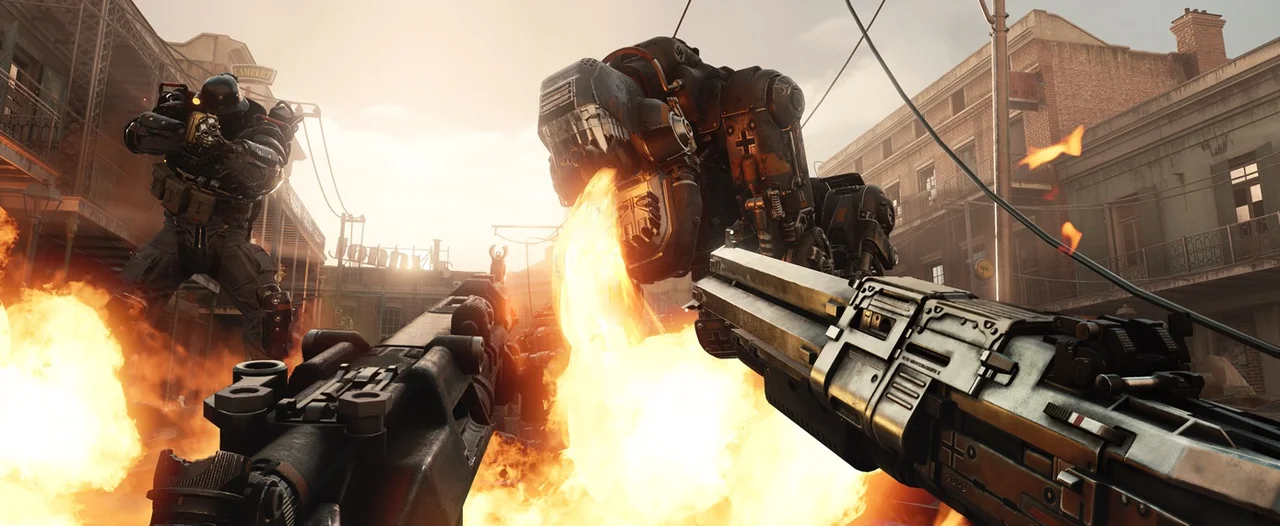 Wolfenstein II: The New Colossus gameplay screenshot 0