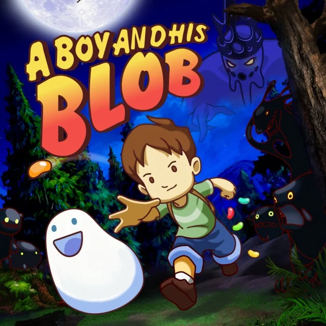 Capa de A Boy and His Blob