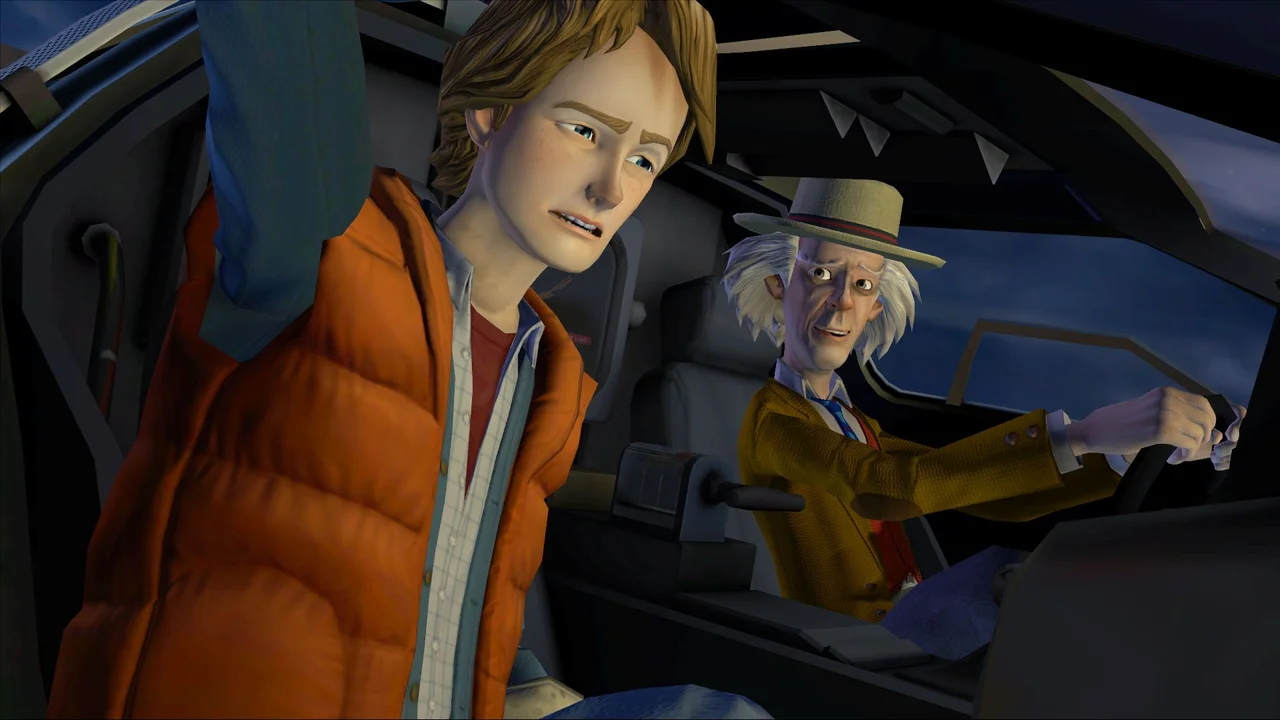 Back to the Future: The Game gameplay screenshot 3
