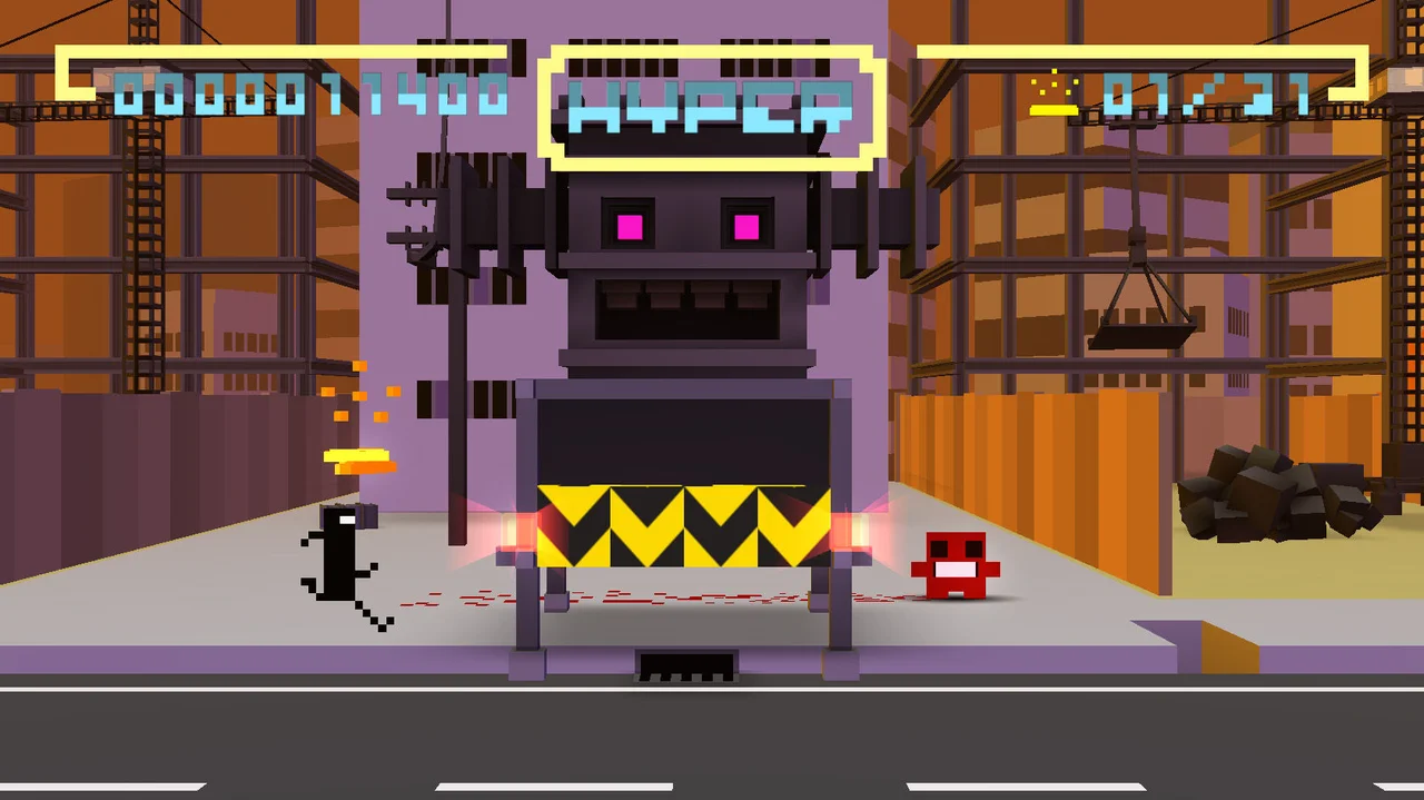 BIT.TRIP RUNNER gameplay screenshot 2