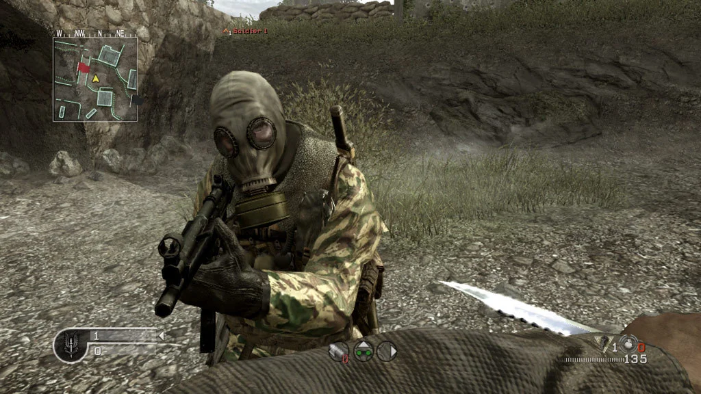 Call of Duty 4: Modern Warfare gameplay screenshot 1