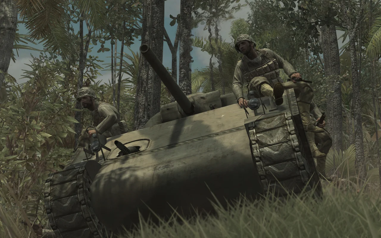 Call of Duty: World at War gameplay screenshot 4