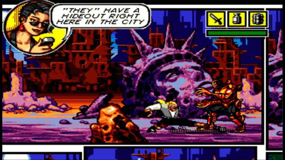 Comix Zone gameplay screenshot 2