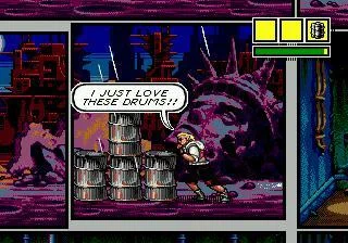 Comix Zone gameplay screenshot 4