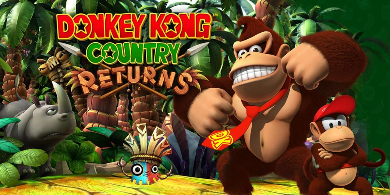 Capa de Donkey Kong Country Returns