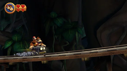 Donkey Kong Country Returns gameplay screenshot 1