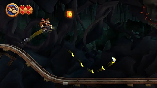 Donkey Kong Country Returns gameplay screenshot 2