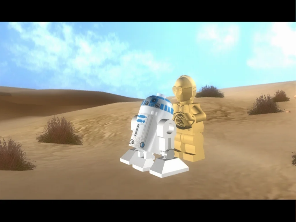 LEGO Star Wars - The Complete Saga gameplay screenshot 5