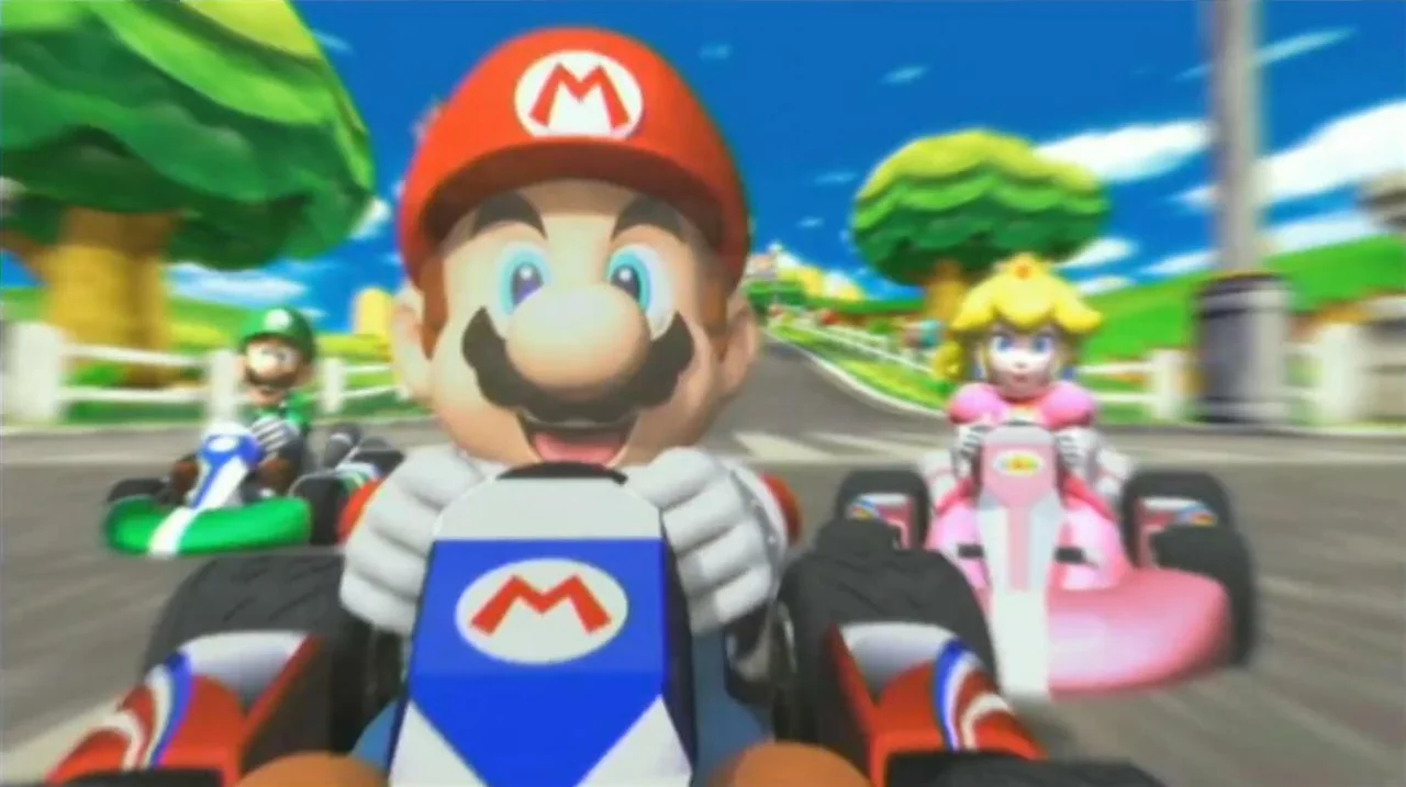 Mario Kart Wii gameplay screenshot 0