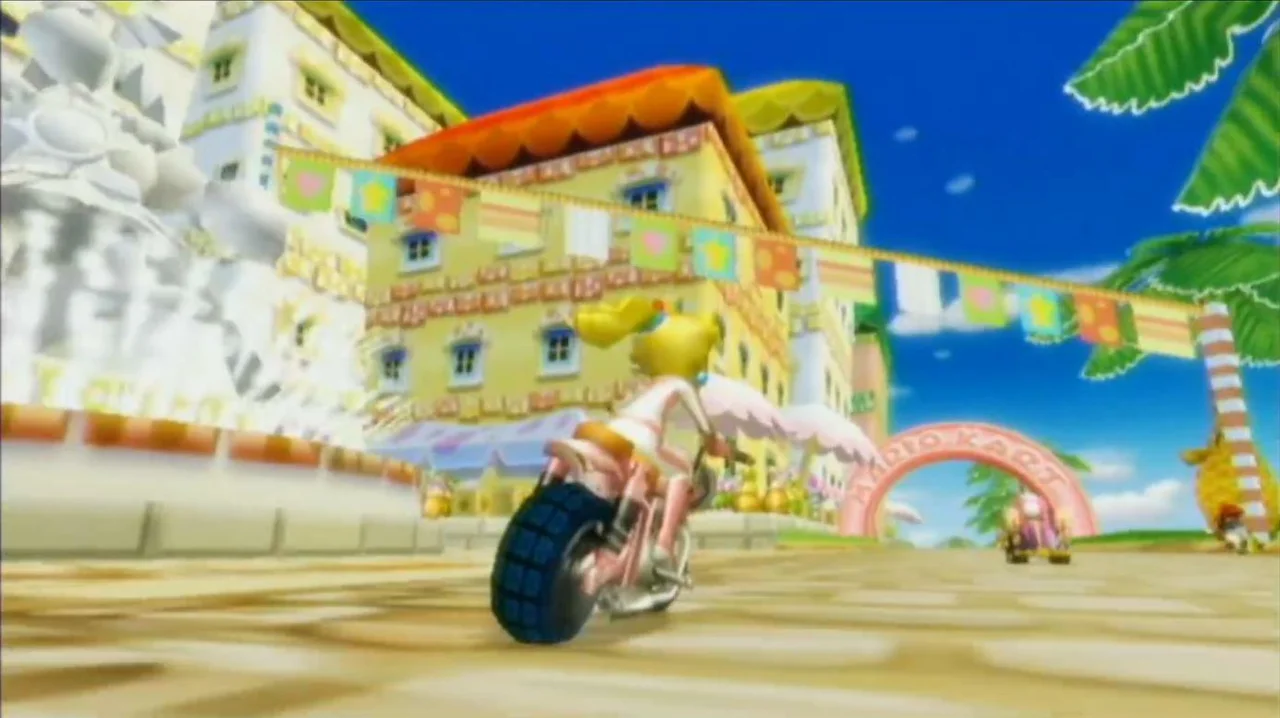 Mario Kart Wii gameplay screenshot 1