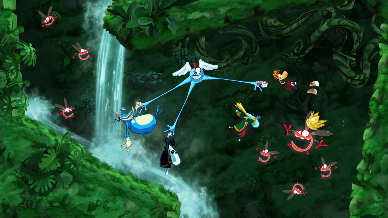 Rayman Origins gameplay screenshot 2