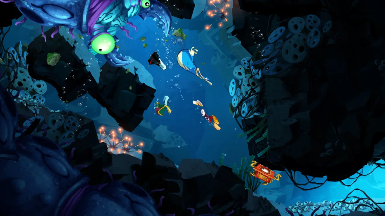 Rayman Origins gameplay screenshot 3
